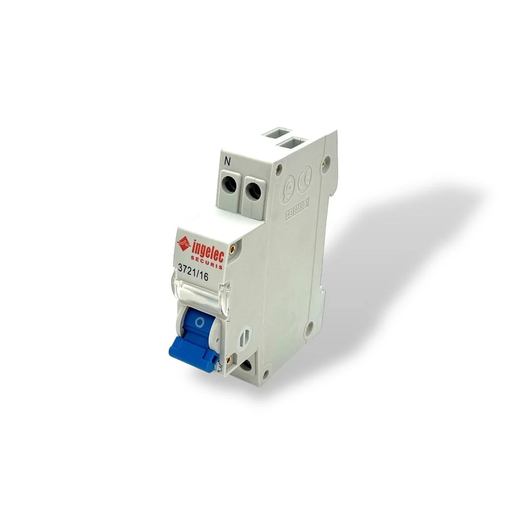 Sélection INGELEC disponible Disjoncteur Ph+N 16A — Gamme Securis — Réf: 3721/16 — INGELEC