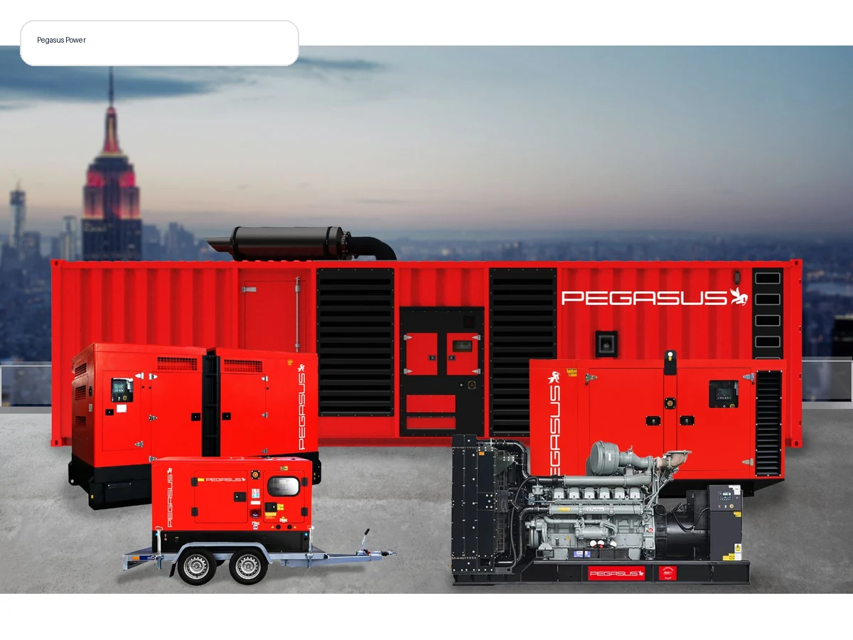 Groupe électrogène Pegasus Série B officielle PEG15B · 15 KVA