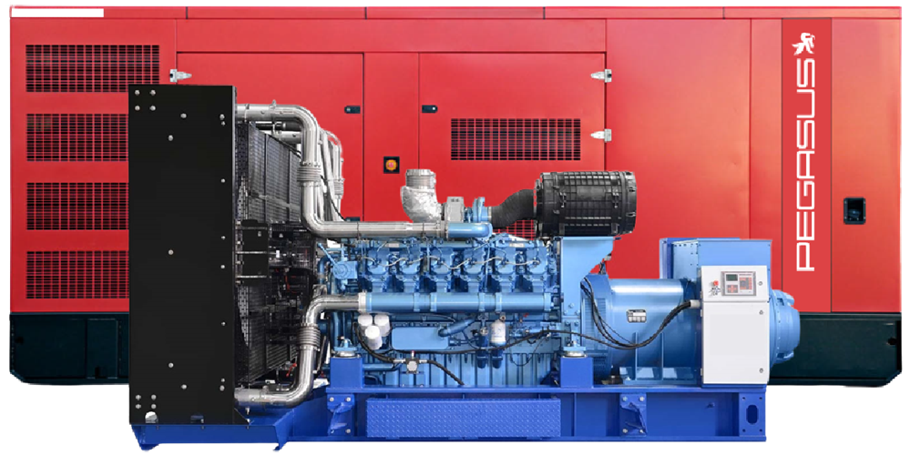 Pegasus Série B · Groupes électrogènes 15 à 600 KVA